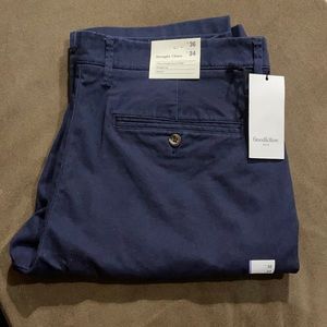 Goodfellow men’s pants. 36w 34L